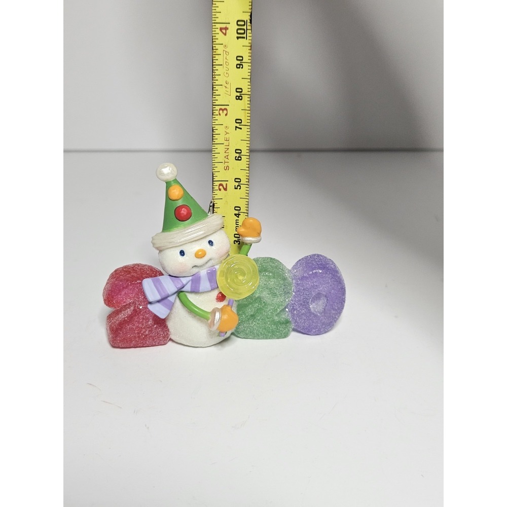 2020 Hallmark Keepsake Sweet Decade #1 Snowman Christmas Ornament Boxed QXR9154 - Picture 8 of 8